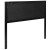 Flash Furniture HG-HB1717-F-BK-GG Metal Upholstered Full Size Headboard, Black Fabric addl-7