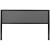 Flash Furniture HG-HB1717-K-DG-GG Metal Upholstered King Size Headboard, Dark Gray Fabric addl-10