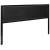 Flash Furniture HG-HB1717-K-DG-GG Metal Upholstered King Size Headboard, Dark Gray Fabric addl-7