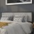 Flash Furniture HG-HB1717-K-LG-GG Metal Upholstered King Size Headboard, Light Gray Fabric addl-1