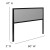 Flash Furniture HG-HB1717-Q-LG-GG Metal Upholstered Queen Size Headboard, Light Gray Fabric addl-4