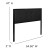 Flash Furniture HG-HB1725-F-BK-GG Metal Tufted Upholstered Full Size Headboard, Black Fabric addl-4