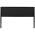 Flash Furniture HG-HB1725-K-BK-GG Metal Tufted Upholstered King Size Headboard, Black Fabric addl-10