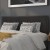 Flash Furniture HG-HB1725-K-BK-GG Metal Tufted Upholstered King Size Headboard, Black Fabric addl-1