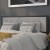 Flash Furniture HG-HB1725-K-LG-GG Metal Tufted Upholstered King Size Headboard, Light Gray Fabric addl-1