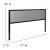 Flash Furniture HG-HB1725-K-LG-GG Metal Tufted Upholstered King Size Headboard, Light Gray Fabric addl-4