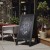 Flash Furniture HGWA-CB-4824-BLK-GG Canterbury Black 48" x 24" Wooden A-Frame Indoor/Outdoor A-Frame Magnetic Chalkboard Sign Set addl-1