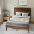 Flash Furniture MG09003FB-F-BRN-GG Full Size Solid Wood Platform Bed with Wooden Slats and Headboard, Brown addl-6