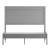 Flash Furniture MG-09003FB-F-GRYWSH-GG Full Size Solid Wood Platform Bed with Wooden Slats and Headboard, Gray addl-9