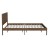 Flash Furniture MG-09003KB-K-BRN-GG King Size Solid Wood Platform Bed with Wooden Slats and Headboard, Brown addl-8