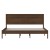 Flash Furniture MG-09003KB-K-BRN-GG King Size Solid Wood Platform Bed with Wooden Slats and Headboard, Brown addl-9