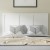 Flash Furniture MG-9708FHB-F-WHT-GG Full Size White Wooden 3 Panel Adjustable Headboard addl-6