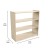 Flash Furniture MK-KE23971-GG Bright Beginnings 3 Shelf Wooden Classroom Open Storage Unit addl-4