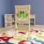 Flash Furniture MK-ME03669-GG Bright Beginnings Double Sided Natural Wood Free-Standing STEAM Easel, Storage Tray, Acrylic Paint Window addl-1