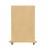 Flash Furniture MK-ME06639-GG Bright Beginnings Natural Wood Mobile STEAM Wall Accessory Board Storage Cart addl-9