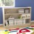 Flash Furniture MK-ME088029-GG Bright Beginnings Extra Wide 3 Shelf Wooden Classroom Open Storage Unit addl-1