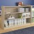 Flash Furniture MK-ME088029-GG Bright Beginnings Extra Wide 3 Shelf Wooden Classroom Open Storage Unit addl-5