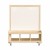 Flash Furniture MK-ME09050-GG Bright Beginnings Wooden Mobile Dual Sided 2 Person Art Station with Cubby Storage addl-10