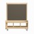 Flash Furniture MK-ME09050-GG Bright Beginnings Wooden Mobile Dual Sided 2 Person Art Station with Cubby Storage addl-7