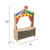 Flash Furniture MK-ME19202-GG Bright Beginnings Wooden Puppet Theater with Curtains and Magnetic Chalkboard addl-4