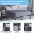 Flash Furniture MP-XU-BD10001-F-BK-GG Universal 14" Metal Platform Bed Frame with Steel Slat Support, Full Size  addl-3