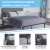 Flash Furniture MP-XU-BD10001-Q-BK-GG Universal 14" Metal Platform Bed Frame with Steel Slat Support, Queen Size addl-3