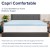 Flash Furniture MR-M35-2-F-GG Capri Comfortable Sleep 2" Cool Gel Memory Foam Mattress Topper, Full Size  addl-3