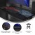 Flash Furniture NAN-JNGT-2842-GG 43" Black Gaming Desk with LED Lights & Tempered Glass Desktop addl-3