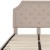 Flash Furniture SL-BK4-F-B-GG Full Size Tufted Upholstered Platform Bed, Beige Fabric addl-5