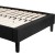 Flash Furniture SL-BK4-F-BK-GG Full Size Tufted Upholstered Platform Bed, Black Fabric addl-10