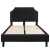 Flash Furniture SL-BK4-F-BK-GG Full Size Tufted Upholstered Platform Bed, Black Fabric addl-7