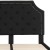 Flash Furniture SL-BK4-F-BK-GG Full Size Tufted Upholstered Platform Bed, Black Fabric addl-8