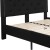 Flash Furniture SL-BK4-F-BK-GG Full Size Tufted Upholstered Platform Bed, Black Fabric addl-9