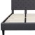 Flash Furniture SL-BK4-F-DG-GG Full Size Tufted Upholstered Platform Bed, Dark Gray Fabric addl-7