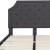 Flash Furniture SL-BK4-F-DG-GG Full Size Tufted Upholstered Platform Bed, Dark Gray Fabric addl-8