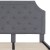 Flash Furniture SL-BK4-F-LG-GG Full Size Tufted Upholstered Platform Bed, Light Gray Fabric addl-10