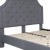 Flash Furniture SL-BK4-F-LG-GG Full Size Tufted Upholstered Platform Bed, Light Gray Fabric addl-6