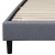 Flash Furniture SL-BK4-F-LG-GG Full Size Tufted Upholstered Platform Bed, Light Gray Fabric addl-9