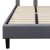 Flash Furniture SL-BK4-T-LG-GG Twin Size Tufted Upholstered Platform Bed, Light Gray Fabric addl-10