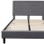 Flash Furniture SL-BK5-Q-LG-GG Queen Size Tufted Upholstered Platform Bed, Light Gray Fabric addl-9