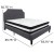 Flash Furniture SL-BM-15-GG Queen Size Tufted Upholstered Platform Bed, Dark Gray Fabric with Pocket Spring Mattress addl-3