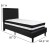 Flash Furniture SL-BM-21-GG Twin Size Tufted Upholstered Platform Bed, Black Fabric with Pocket Spring Mattress addl-3