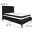 Flash Furniture SL-BM-22-GG Full Size Tufted Upholstered Platform Bed, Black Fabric with Pocket Spring Mattress addl-3