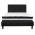 Flash Furniture SL-BM-23-GG Queen Size Tufted Upholstered Platform Bed, Black Fabric with Pocket Spring Mattress addl-4