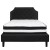 Flash Furniture SL-BM-6-GG Full Size Tufted Upholstered Platform Bed, Black Fabric with Pocket Spring Mattress addl-4