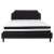 Flash Furniture SL-BM-8-GG King Size Tufted Upholstered Platform Bed, Black Fabric with Pocket Spring Mattress addl-4