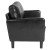 Flash Furniture SL-SF918-2-BLK-GG Washi Park Black LeatherSoft Upholstered Loveseat addl-3