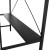 Flash Furniture TLN-YH0226-T-BLK-GG Black Metal Loft Bed Frame with Desk with Protective Guard Rails & Ladder, Twin Size addl-11