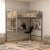 Flash Furniture TLN-YH0226-T-GRY-GG Gray Metal Loft Bed Frame with Desk with Protective Guard Rails & Ladder, Twin Size addl-1