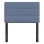 Flash Furniture TW-3WLHB21-BL-T-GG Twin Channel Stitched Blue Fabric Adjustable Height Headboard addl-10